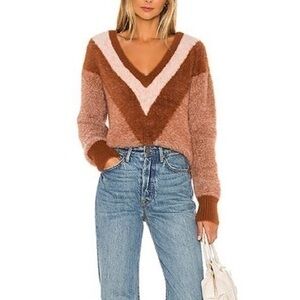HOUSE OF HARLOW x REVOLVE | Oversized Deep V-Neck Sweater